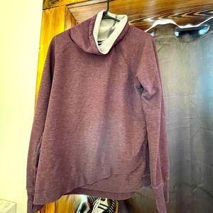 Cowl neck sweatshirt